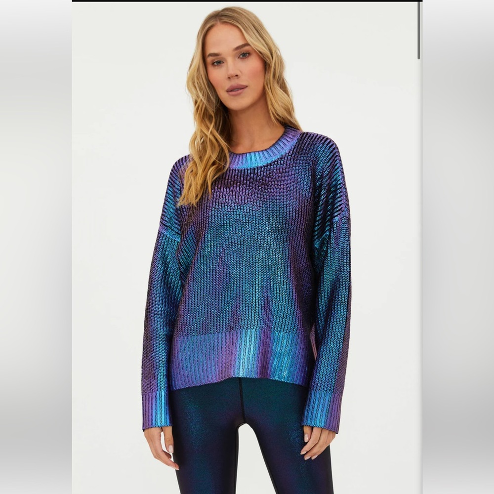 Beach Riot NWT Callie Sweater in Galaxy Shine Size small. Completely sold out!